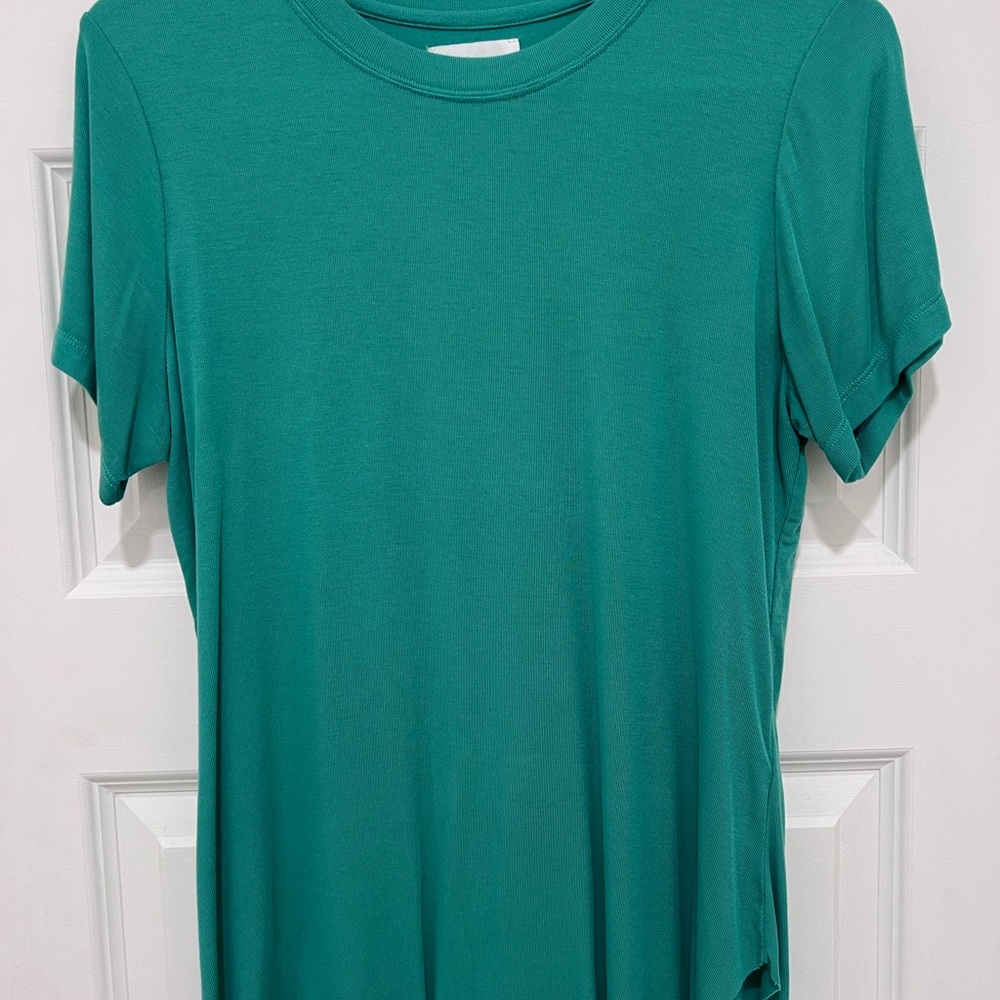 Every Green Fitted Short Sleeve Tee